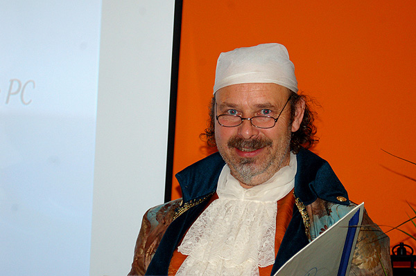 Roland Pöllnitz im Dichterhaus