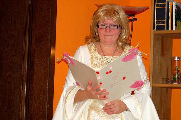 Lydia Pöllnitz im Dichterhaus